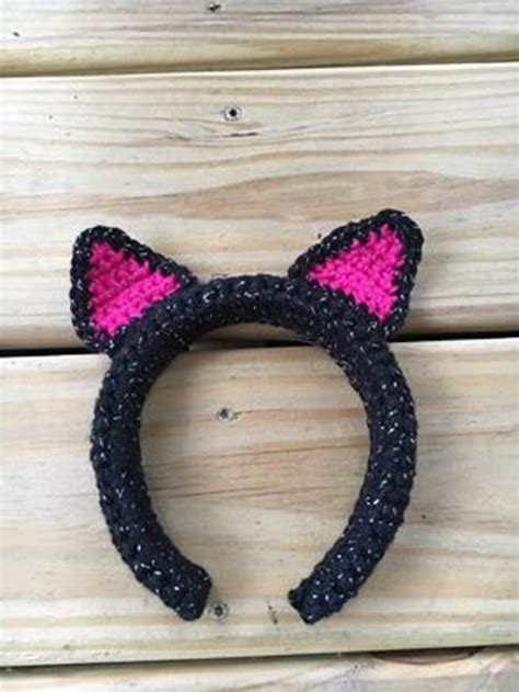 Items Similar To Cat Ears Kitty Ears Crocheted Cat Ears Headband