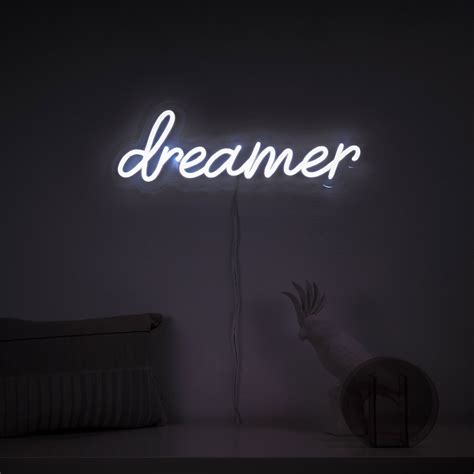 Dreamer Led Neon Sign Noalux Led Neon Signs ⚡handmade With Love