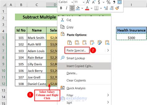 How To Subtract Multiple Cells In Excel 6 Effective Methods Exceldemy