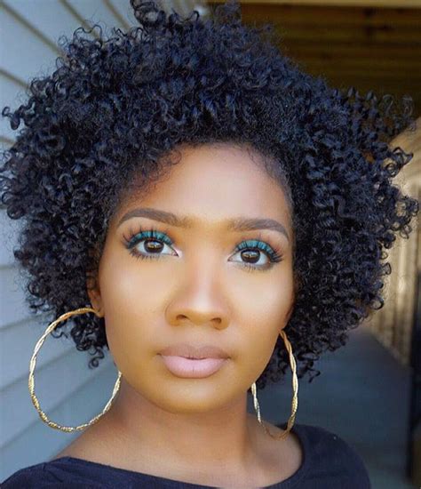 Twist Out Curls Dazzling With Shine Short Curly Wigs Short Natural Hair Styles Curly Hair