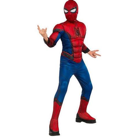 Buy Rubies Spider Man Deluxe Jumpsuit Boys Halloween Fancy Dress