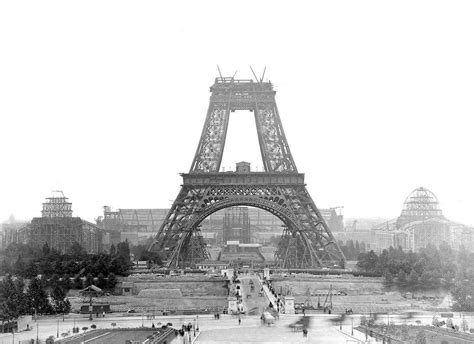 Torre Eiffel 1888 París Francia ¡hasta Mañana Ingeniería Historia