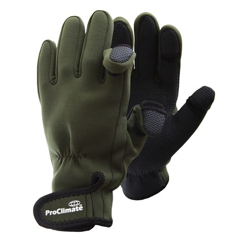 Mens Neoprene Durable Fishing Gloves Lightweight Waterproof Ebay