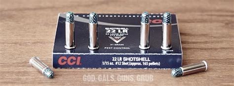 God Gals Guns Grub Cci 22 Lr Shotshells For Pest Control