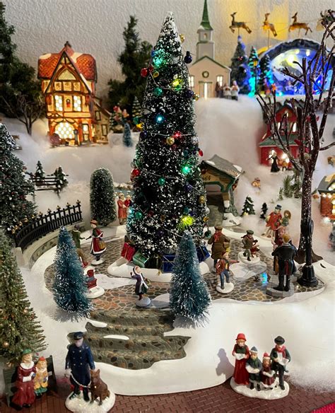 Miniature Christmas Village My Home Of All Seasons
