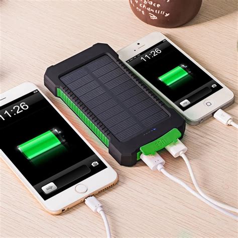 Other Accessories Top Sell Solar Power Bank Waterproof 20000mah Solar