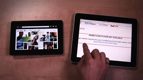 blackberry playbook and ipad comparison youtube