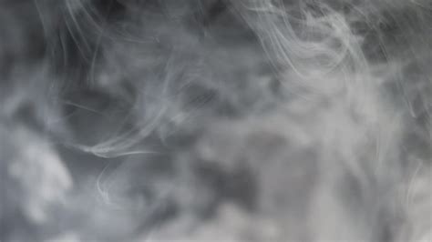 White Smoke With Black Background Free Stock Video