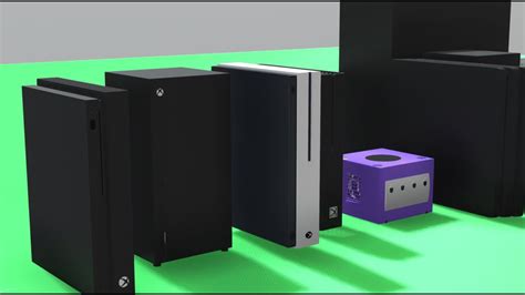 Xbox Series X Size Comparison Vs Xbox One And Ps4 Pro Youtube