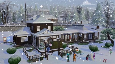 The Sims 4 Snowy Escape Watch Gameplay Trailer Release Date Map