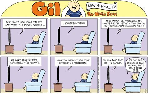 Gil Comic 82 “new Normal Tv” Norm Feuti Cartoons