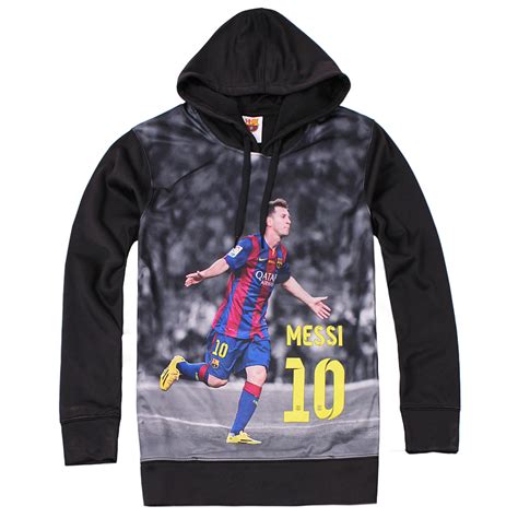 Fc Barcelona Messi Pullover Hoodie Ebay