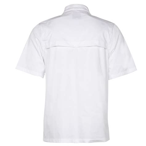 Jonsson Workwear Mens Short Sleeve Luxury Chef Jacket