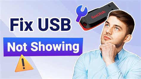 3 Ways To Fix USB Drive Not Showing Up Windows 11 10 Recover Data