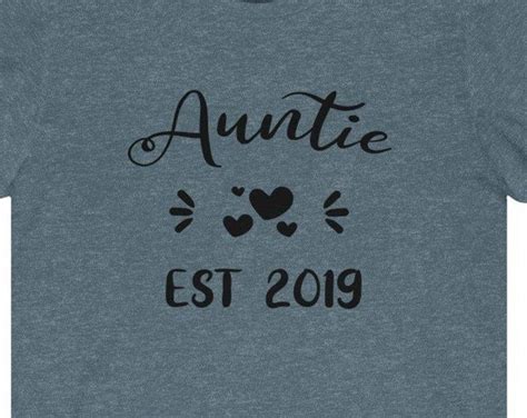 Auntie Est 2019 Perfect For That New Aunt T Graphic Design T Shirts Hoodies And By