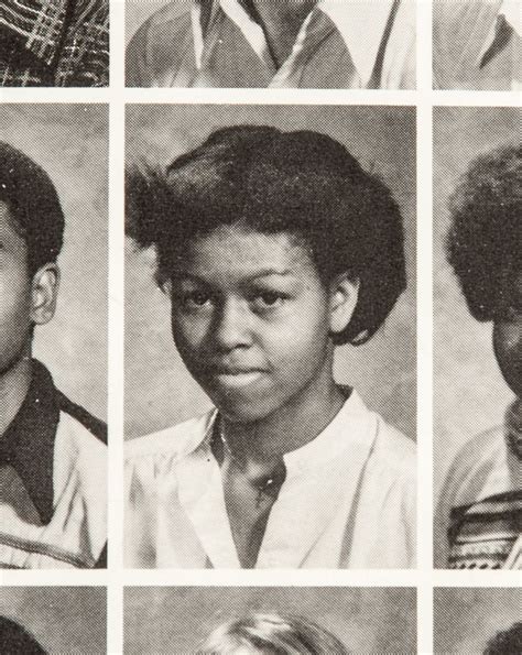 Lot Detail Michelle Obamas 1979 High School Yearbook