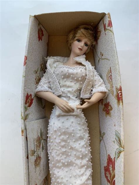 Princess Diana Porcelain Doll Elvis Gown Bride Limited Unique