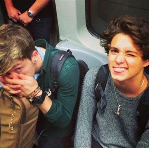 Bradley Simpson And Connor Ball ️ ️ ️ ️ Imagine Seeing Them In The Tube