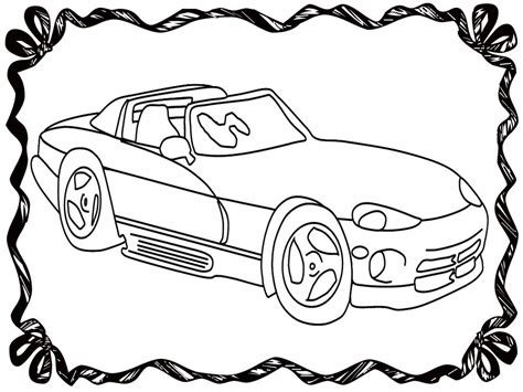 Cool Race Car Coloring Pages | Realistic Coloring Pages
