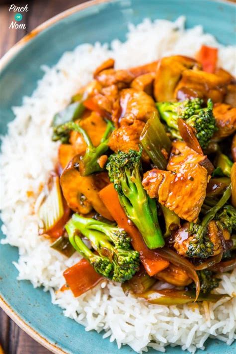 Chinese Chicken And Broccoli Pinch Of Nom Slimming Recipes