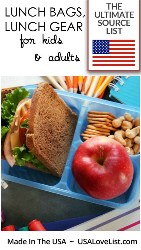 What is the best takeaway food in the usa? Made in USA Lunch Bags, Lunch Gear for Kids and Adults: An ...