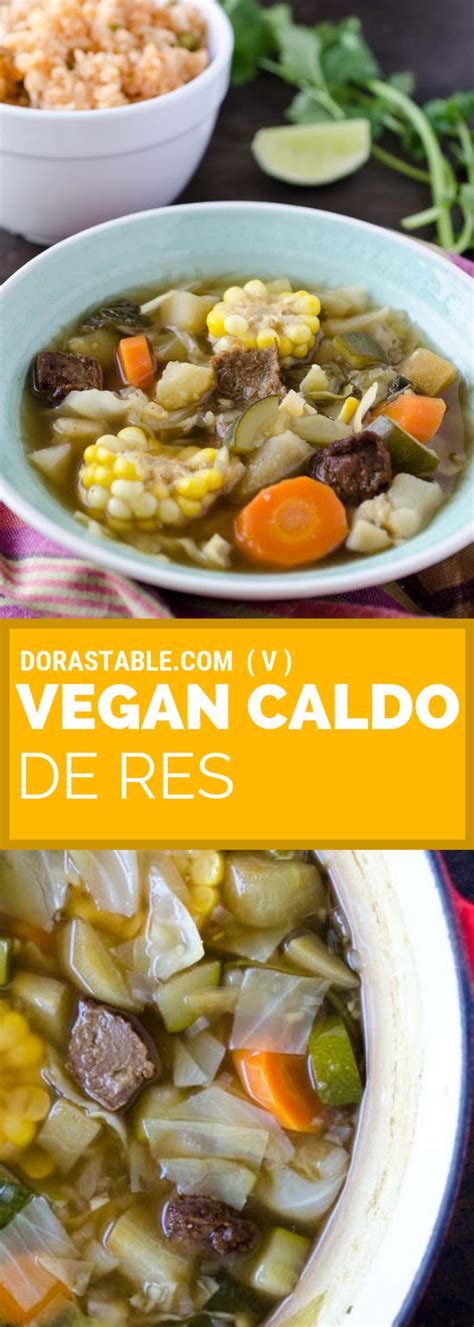 Our typical sunday lunch is roast chicken. Vegan Caldo de Res (Mexican Beef Soup), this easy caldo ...