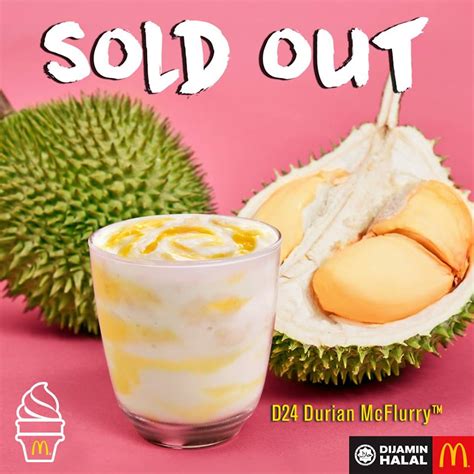 Kek seng's durian ice cream tastes like real durian out of the fridge. D24 Durian Ice Cream and McFlurry Is Back In Malaysia ...