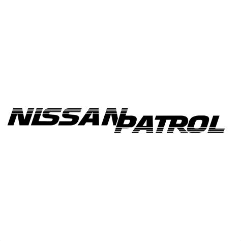 Nissan Patrol Name Decal Discontinued Decals