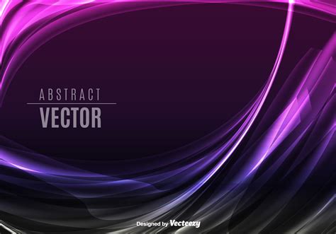 Purple Abstract Waves Download Free Vectors Clipart