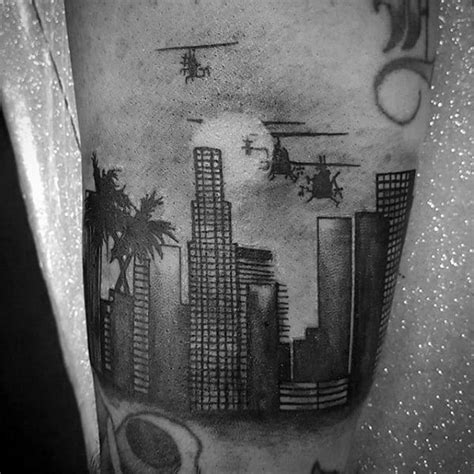 A subreddit for the city builder game developed by colossal order, cities: 30 Los Angeles Skyline Tattoo Designs For Men - Southern ...