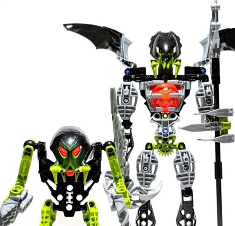 Lego Bionicle Karda Nui Phantoka Makuta Warriors 8952 Mutran And Vican