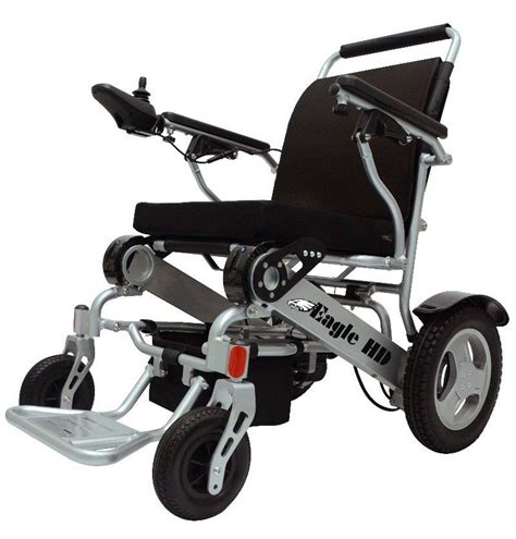Heavy Duty Eaglehd Lightweight Folding Power Wheelchair Portable