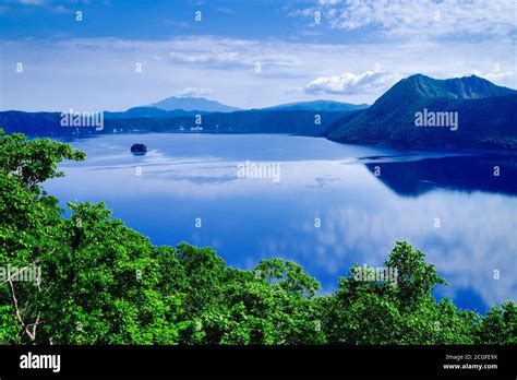 Lake Mashu Hokkaido Prefecture Japan Stock Photo Alamy