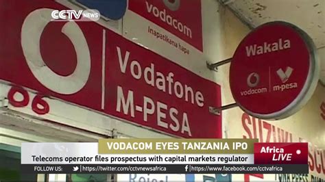 Vodacom In Tanzania Files Prospectus With Capital Markets Regulator