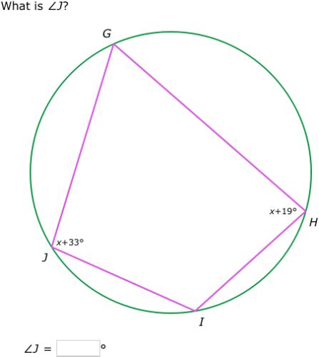 This circle is called the circumcircle or circumscribed circle, and the vertices are said to be concyclic. IXL | Angles in inscribed quadrilaterals I | Grade 9 math