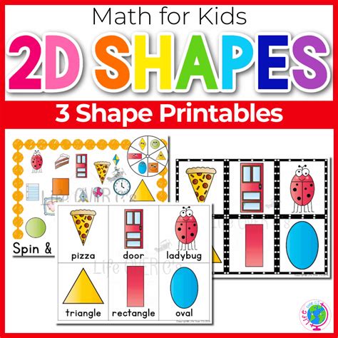 Free Printable 2d Shape Activities Printable Form Templates And Letter