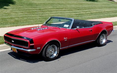 1968 Chevrolet Camaro Ss Convertible With Ac