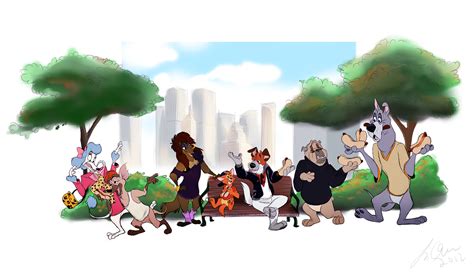 Disney Anthros Oliver And Company By Itsbetsy By Ehh Deviantart