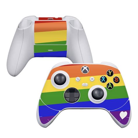 Rainbow Stripe Xbox Series S Controller Skin Istyles
