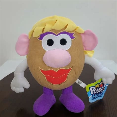 Hasbro Mrs Potato Head Plush Doll 10 Mr Potato Head Stuffed Toy 1999 Picclick