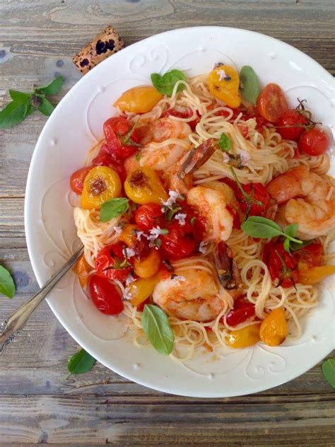 Basic Angel Hair Pasta With Quick Cherry Tomato Sauce - Easiest Way to Make Perfect Angel Hair Pasta With Quick Cherry Tomato Sauce