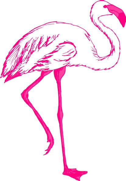 Pink Flamingo Cartoon Clipart Clip Art Bay