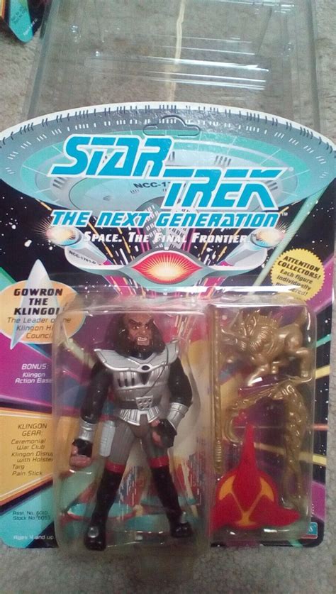 Star Trek Tng Playmates Series 1 Gowron No Gold Bucklegreen On Pants