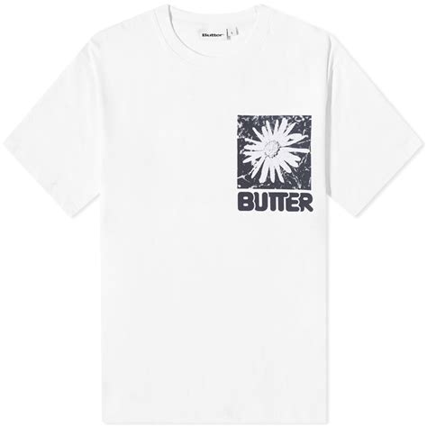 Butter Goods Nowhere T Shirt White End Sg