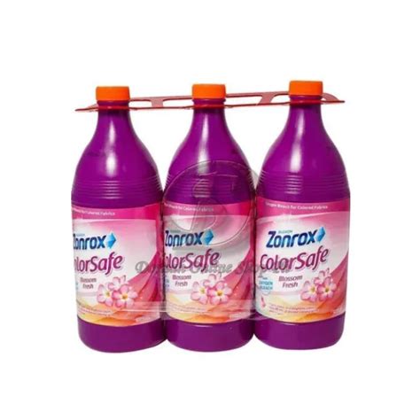 Zonrox Colorsafe Blossom Fresh 900ml 3 Bottles Lazada Ph