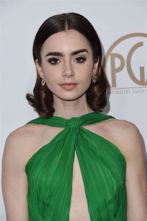 Lily Collins Producers Guild Awards In Beverly Hills 128 2017