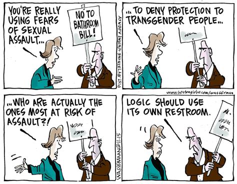 Editorial Cartoon Transgender Rights The Boston Globe