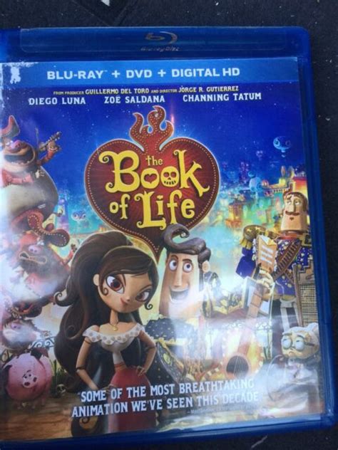 The Book Of Life Blu Raydvd 2015 2 Disc Set Ebay