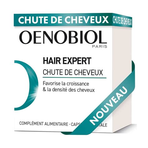 Oenobiol Hair Expert Chute De Cheveux Complément Alimentaire Cheveux