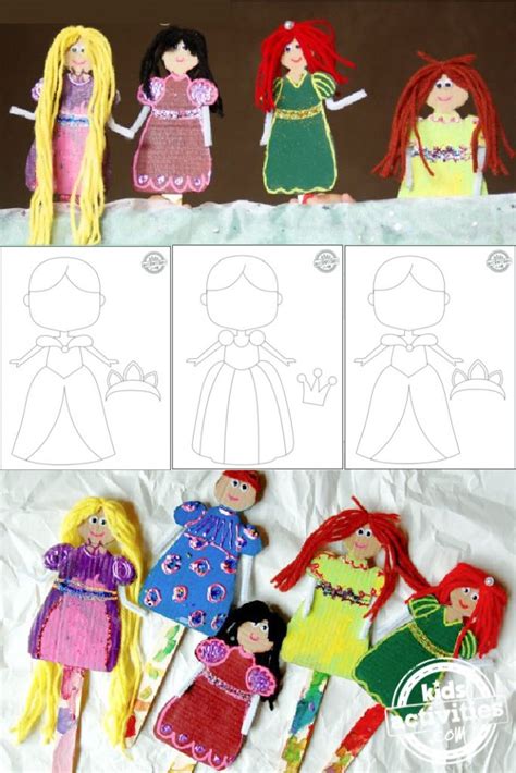 Free Printable Princess Paper Dolls For Royal Fun Kids Activities Blog